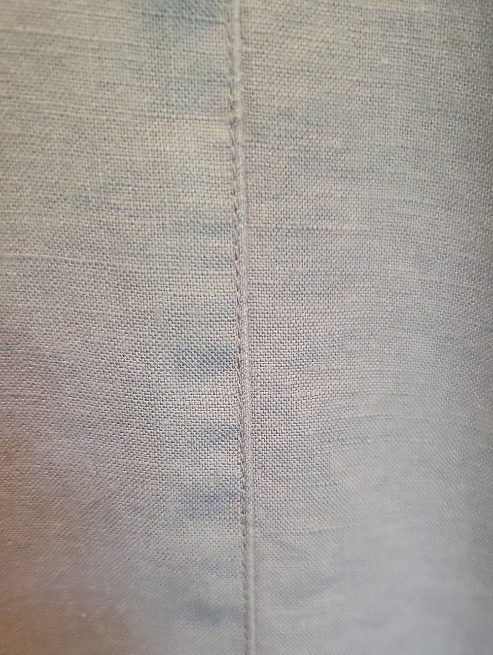 Willi Smith Linen Pants XL Gray Vintage - Picture 4 of 10